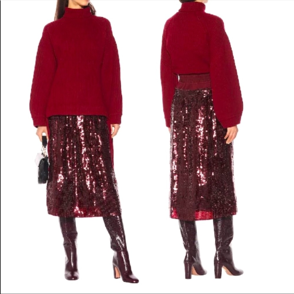 Tibi Double Waist Full Skirt 2